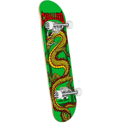 Powell Peralta Cab Chinese Dragon Birch Skateboard Complete - 7.5″ Green - X747X