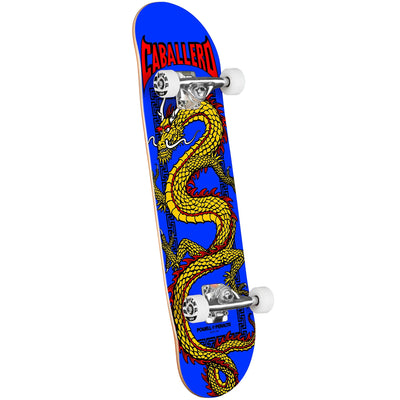 Powell Peralta Cab Chinese Dragon Birch Skateboard Complete - 7.75″ Royal Blue - X747X