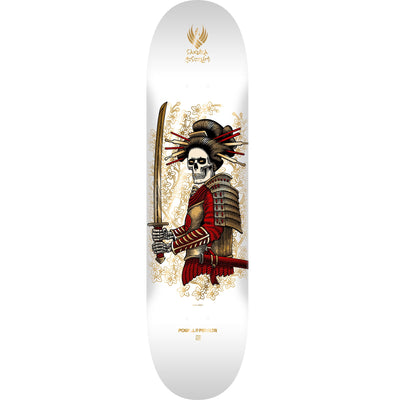 Powell Peralta Yosozumi Onna-Bugeisha FLIGHT Deck - 8.25″ White/Gold Foil - X747X