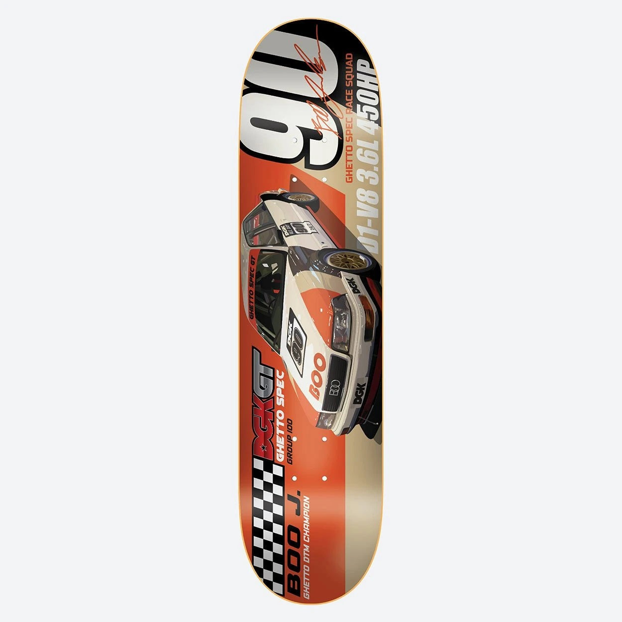 DGK Ghetto GT Boo Skateboard Deck - 7.9″ Multi