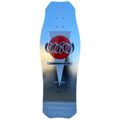 Hosoi Skateboards O.G. Hammerhead LTD Silver Foil 10.5" Skateboard Deck - X747X