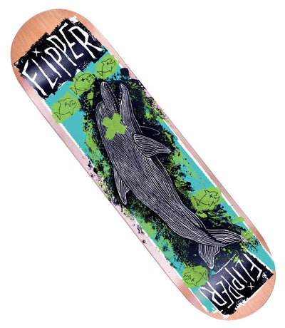 Flipper “Ailing Toothy Aquatic Skateboard ” Skateboard Deck - X747X