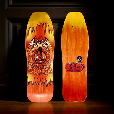 Jeff Phillips DevilMan DOUBLE-FADE Limited Edition, HAND-PAINTED BBC Deck (1 of 14) - X747X