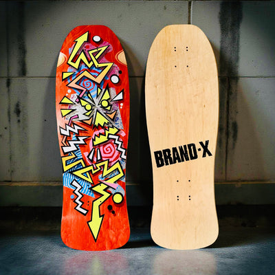 XEX Limited Edition Deck 10"x30" HAND-PAINTED (1 of 10) - X747X