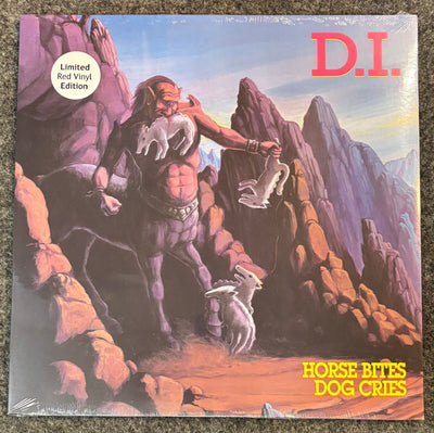 D.I. – HORSE BITES, DOG CRIES (Red Color Vinyl) LP Record