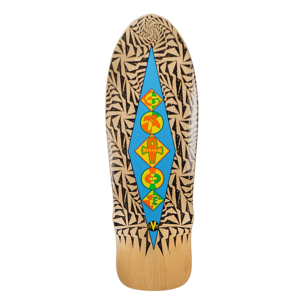 Vision Gator Ramp Skateboard Deck - 10″ Natural
