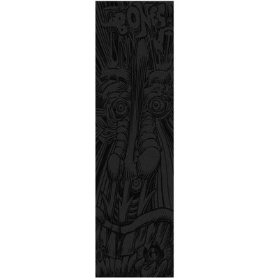Bones Forked Single Sheet Griptape 9″x33″ - Black - X747X