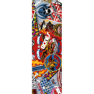 Powell Peralta Collage 5 Griptape 10.5"x33" - White