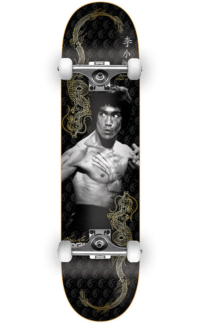 DGK x Bruce Lee Balance Embossed Skateboard Complete - 8.25" - X747X