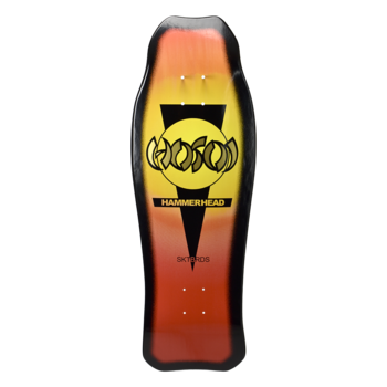 Hosoi Hammerhead Double Kick Sunburst 10.25" Skateboard Deck