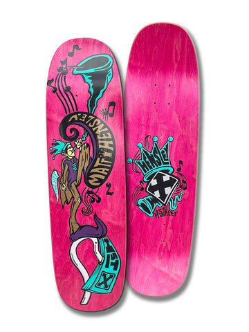 H-STREET HENSLEY HORNBLOWER SPECIAL EDITION 8.9" SKATEBOARD DECK - X747X