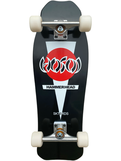 Hosoi Hammerhead Double Kick Black 10.25" Complete Skateboard - X747X