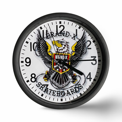 Brand-X Eagle Clock 9” - X747X