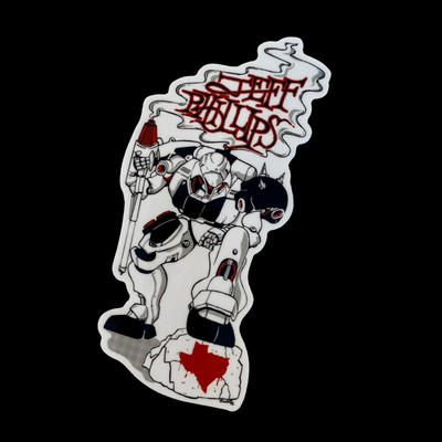 Jeff Phillips BBC GUNDAM Sticker 4.25" - X747X