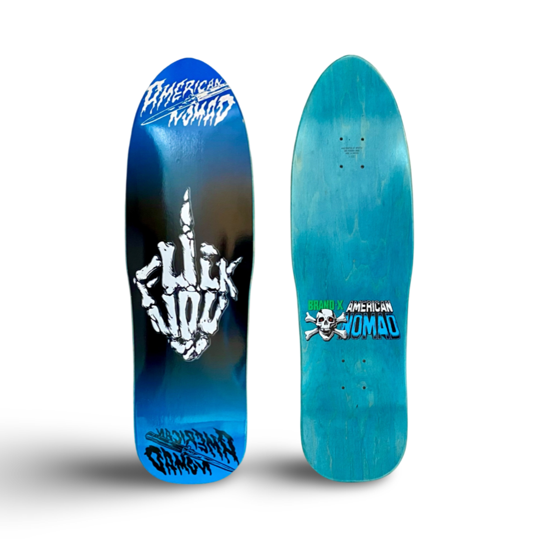 American Nomad F/U PUNK-POINT Deck 9.5"x32" (PRE-ORDER, SEPTEMBER)