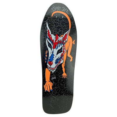 Schmitt Stix Chris Miller Dog Large LTD Crackle 10" Skateboard Deck
