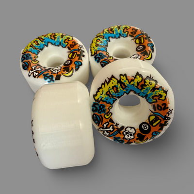Toxic Team VERY HARD Wheels 58mm/102A - X747X
