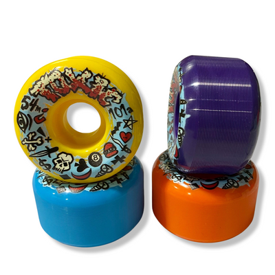 Toxic Team HARD Wheels 54mm/101a - X747X