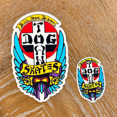 DogTown Skates Bulldog Stickers 2" or 4" - X747X