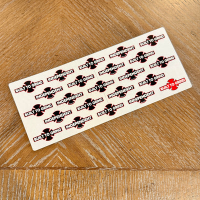 Independent LARGE Sheet VINTAGE Sticker 8.5” - X747X