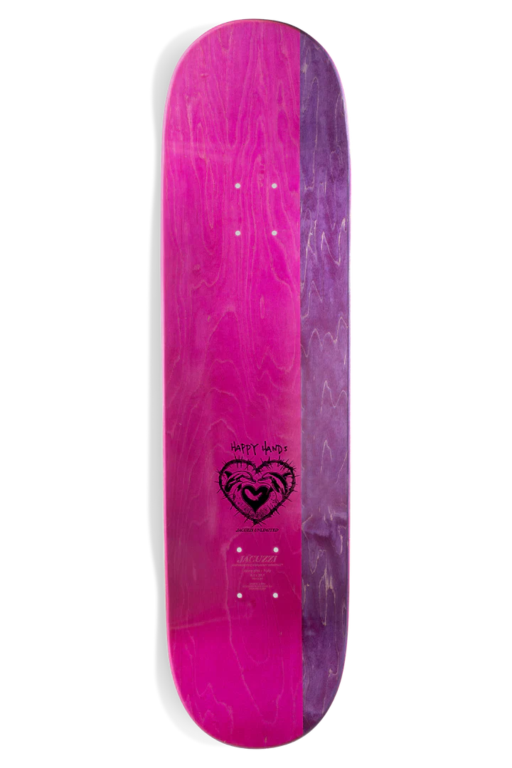 Jacuzzi Rainbow Hands Jet Ski 8.25" Skateboard Deck