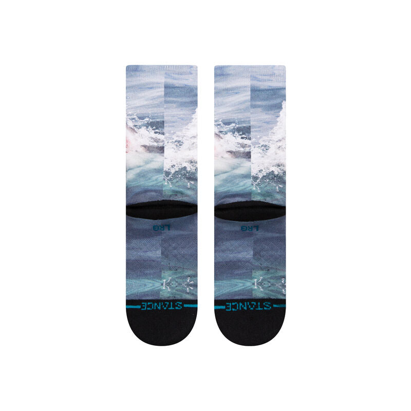Stance Shark Week X Stance Kids Crew Socks - Blue
