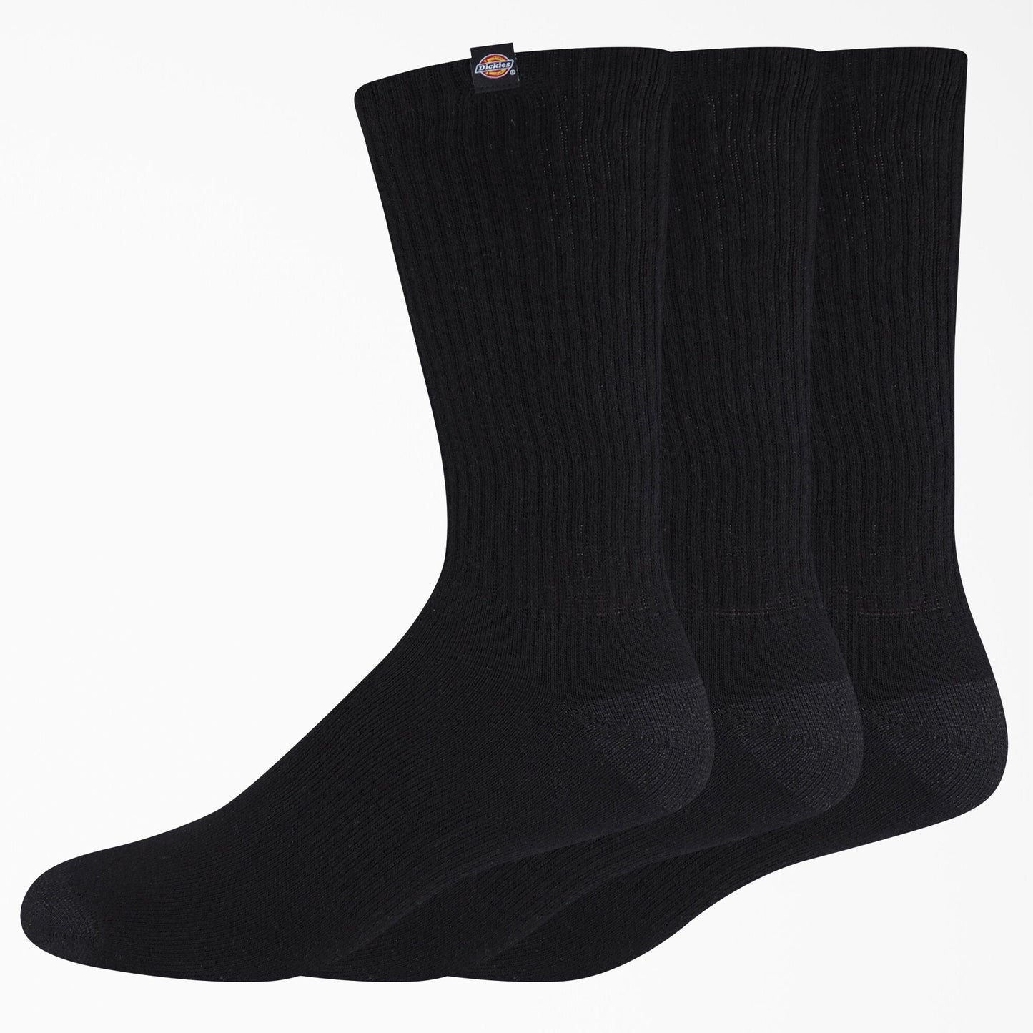 Dickies Label Crew Socks - Black