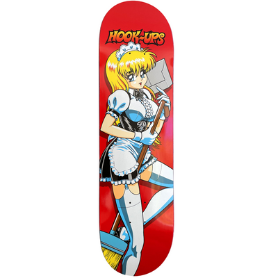 Hook-Ups Maid Ginger Skateboard Deck - 8.5″ - X747X