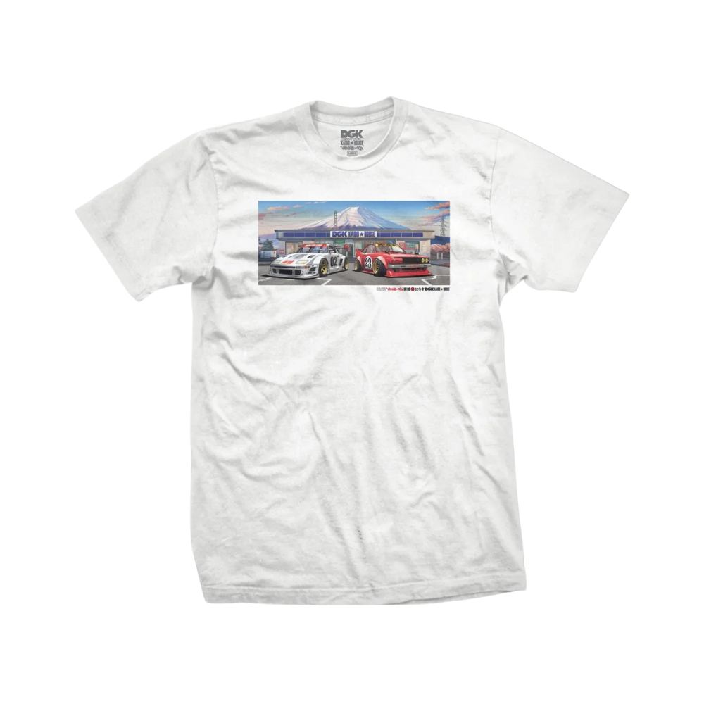 DGK x Kaido House Konbini T-Shirt - White