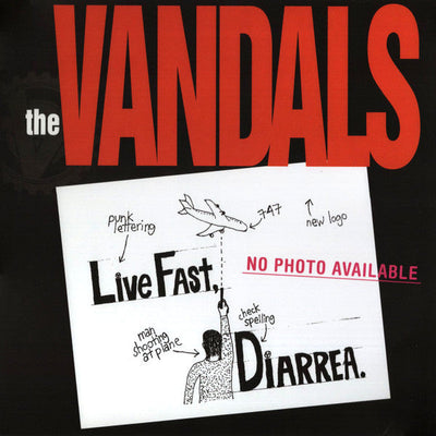 VANDALS, THE - Live Fast Diarrea Vinyl LP Record