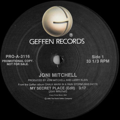 Joni Mitchell – My Secret Place Vinyl LP Record *Used 1988 Release* - X747X