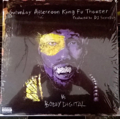 RZA Vs Bobby Digital – Saturday Afternoon Kung Fu Theater Red Color Vinyl LP Record - X747X