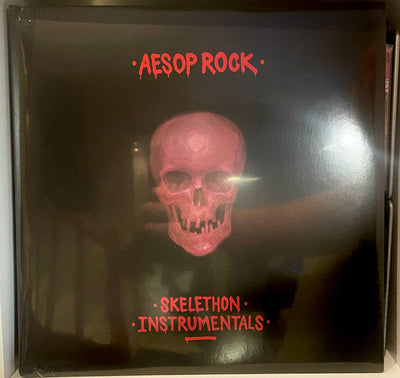 Aesop Rock – Skelethon - Instrumentals Red & Black Marbled Color 2xLP Vinyl LP Record