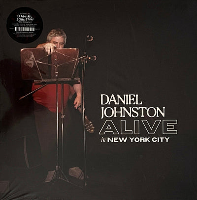 Daniel Johnston – Alive In New York City Ghost White Color Vinyl LP Record - X747X