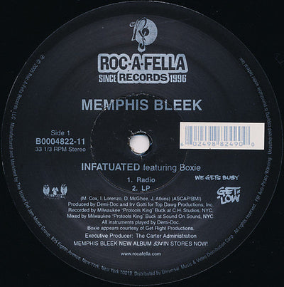 Memphis Bleek – Infatuated Vinyl LP Record *Sealed 2005 Release* - X747X