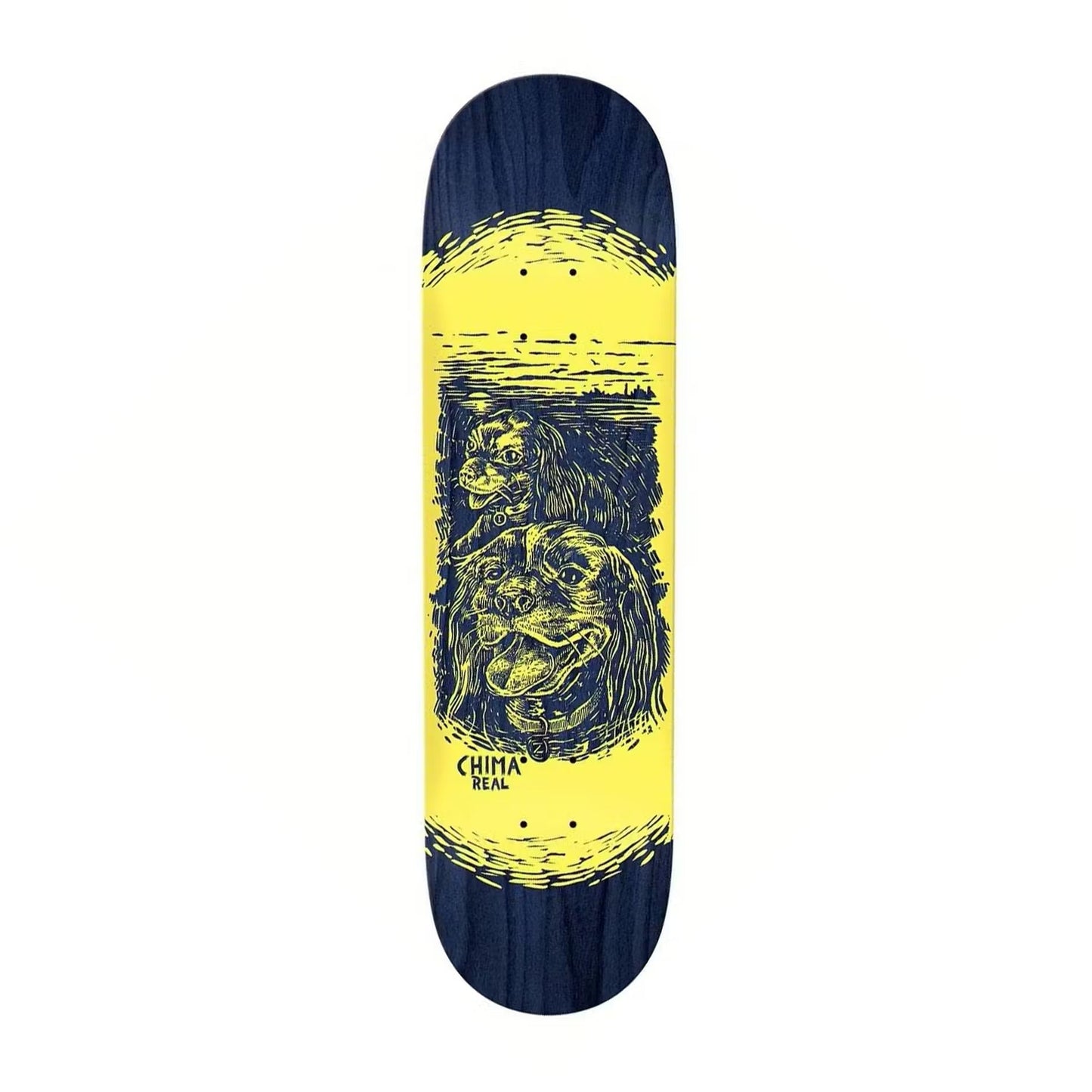 Real Chima Iggy & Ziggy Skateboard Deck - 8.25″