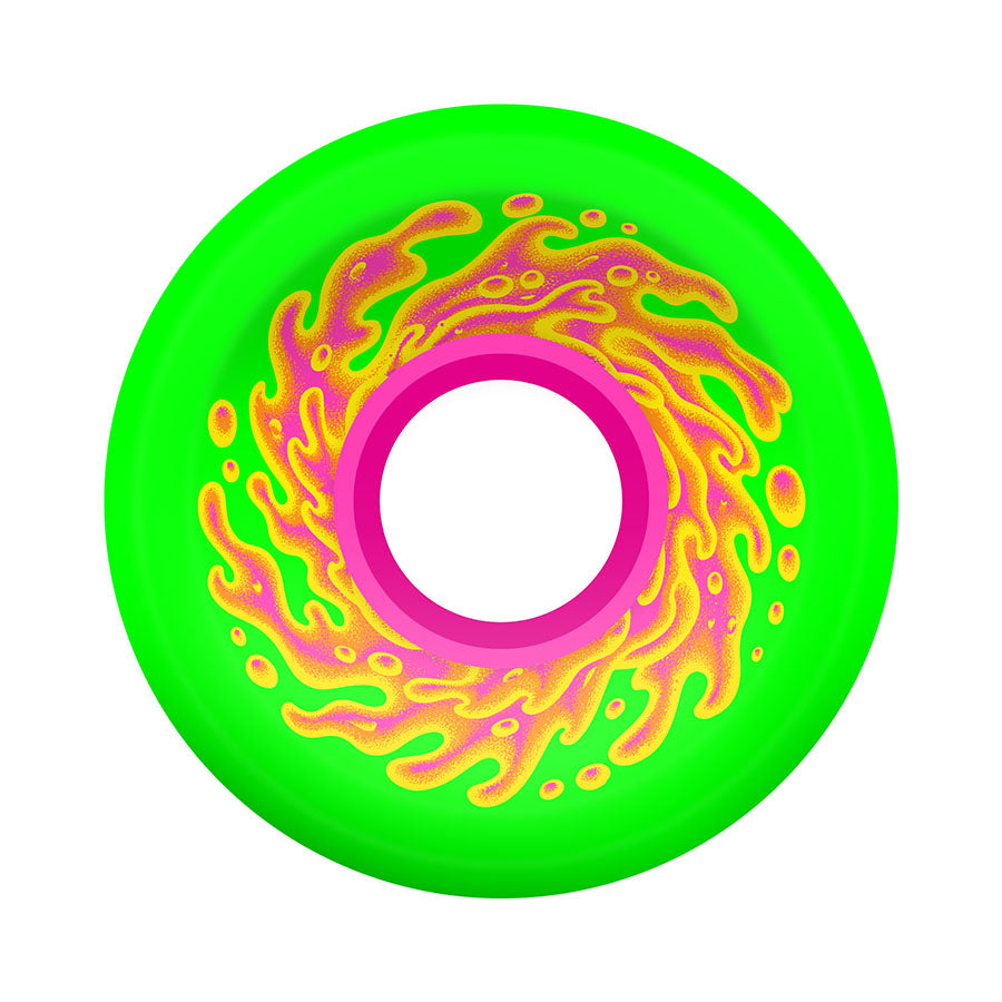 Slime Balls Mini OG Wheels 54.5mm 78a - Slime Green/Pink (Set of 4)