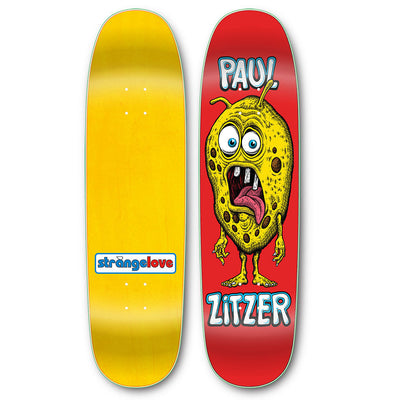 STRANGELOVE PAUL ZITZER 8.75" SCREENED SKATEBOARD DECK - X747X