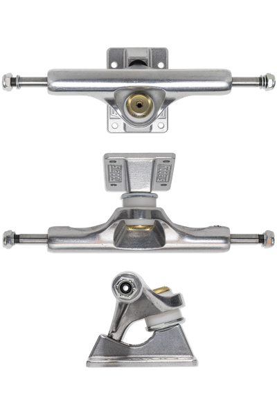 SLAPPY ST1 INVERTED HOLLOW LIGHTS/ULTRA LOW POLISHED SKATEBOARD TRUCKS - X747X