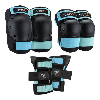 Triple Eight Saver Series - Skate Like A Girl Safety Pads 3-PK - X747X