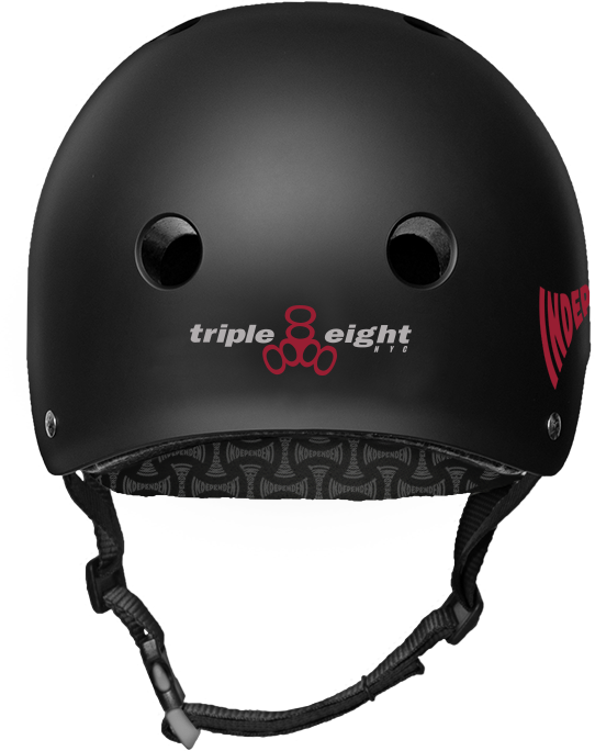 TRIPLE EIGHT x INDEPENDENT CERTIFIED SWEATSAVER SKATEBOARD HELMET