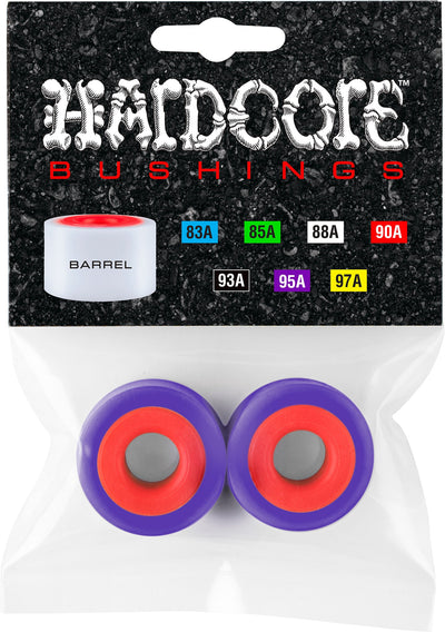 Hardcore Bushings Barrel Bushing 95a - Purple/Red (Set) - X747X