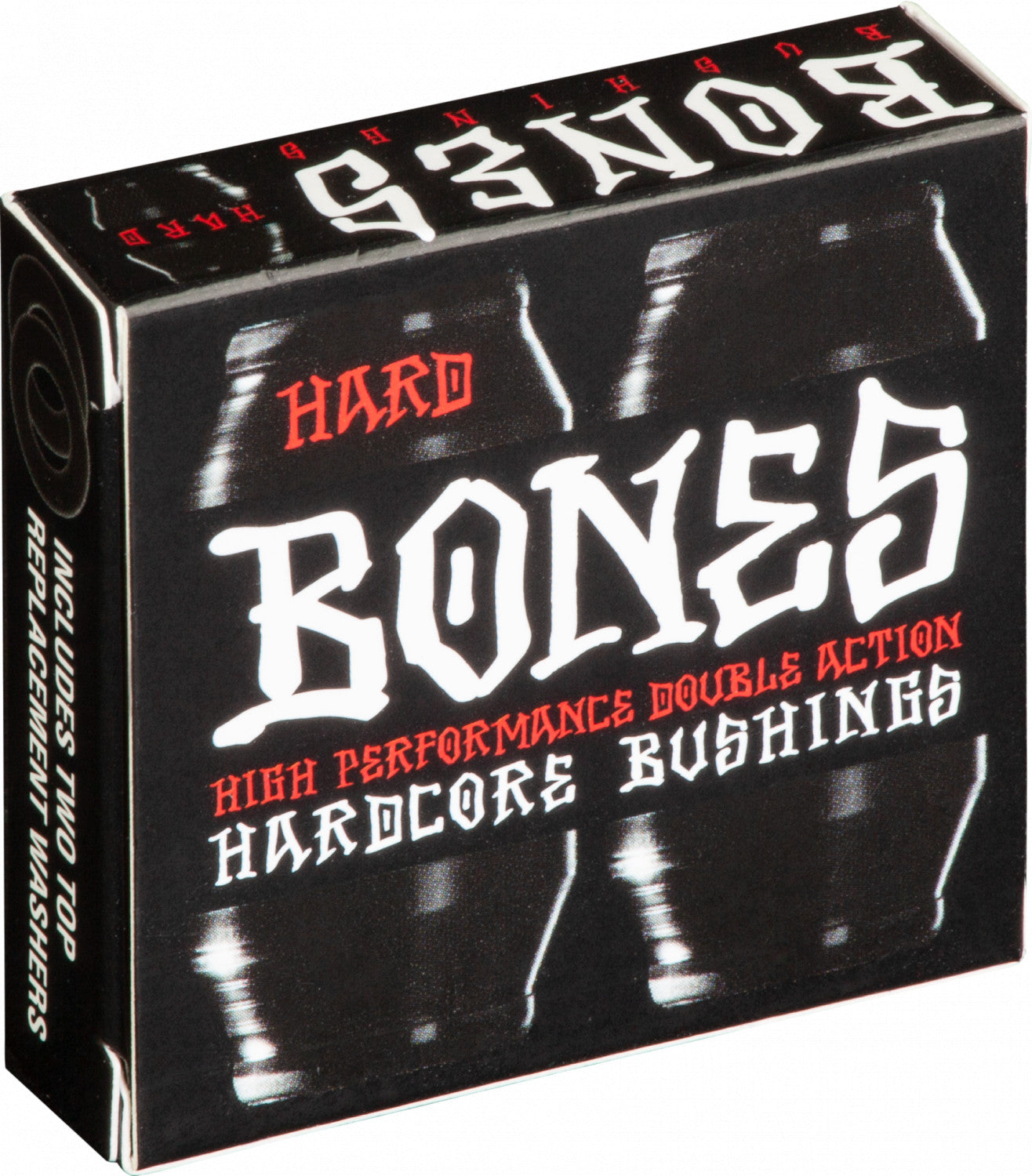 Bones Hardcore Hard Bushings 96a - Black/Black (Set of 4) - X747X
