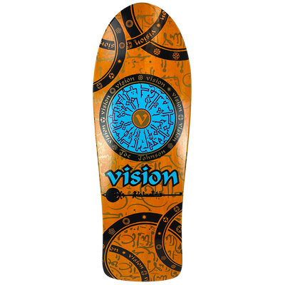 Vision Joe Johnson Hieroglyphics 10.25" Skateboard Deck - X747X