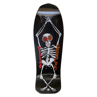 Vision Groholski Skeleton Skateboard Deck - 10.25" Black - X747X