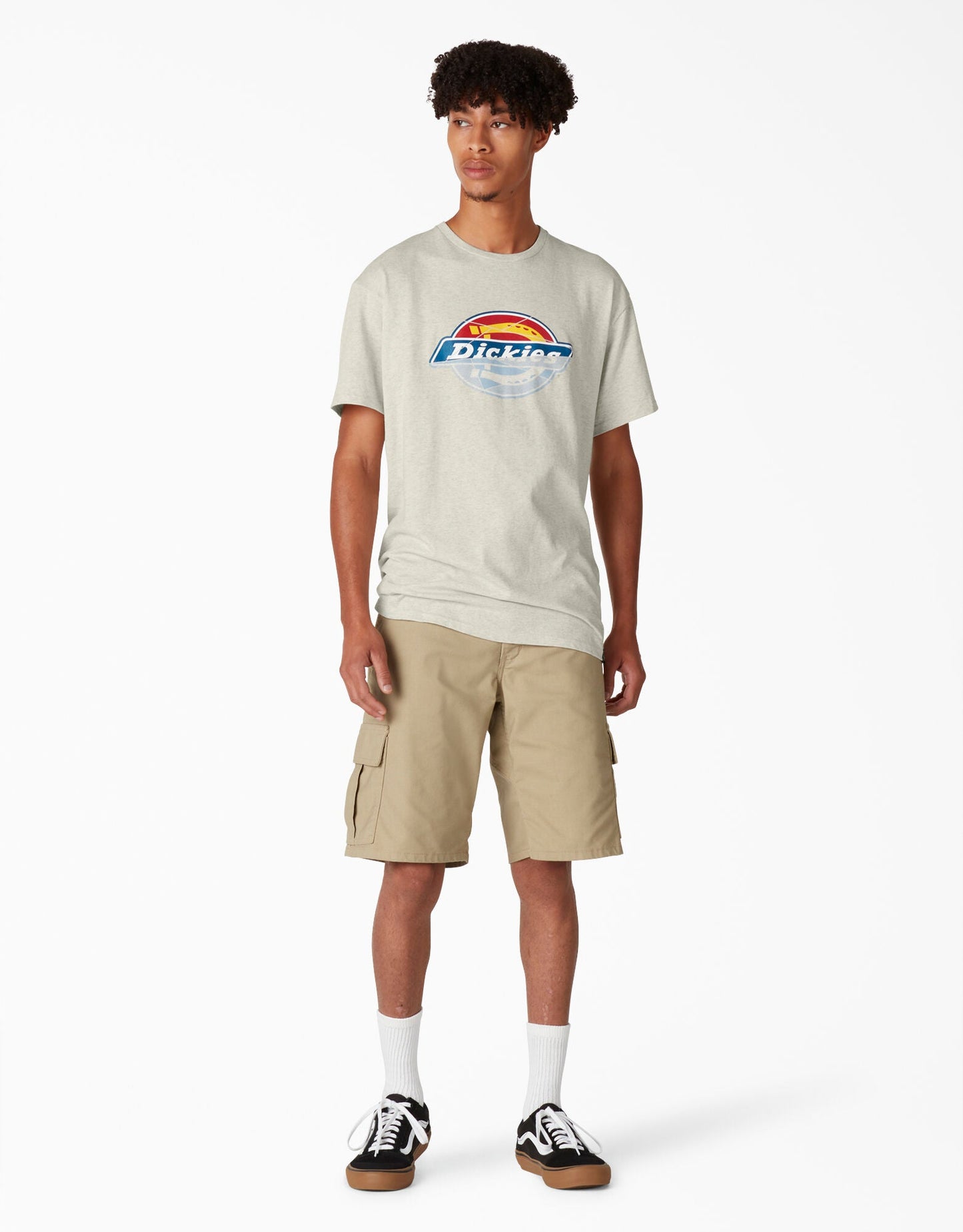Dickies Skateboarding Break Out Graphic T-Shirt - Oatmeal Heather