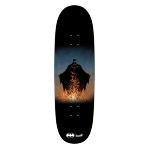 WELCOME X BATMAN BAT FLAMES ON BOLINE 9.5" SKATEBOARD DECK