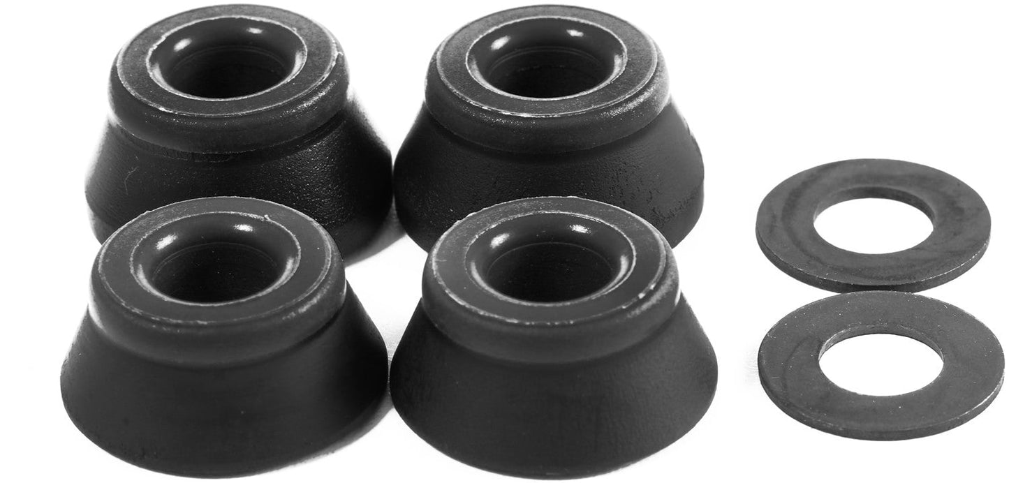 Bones Hardcore Hard Bushings 96a - Black/Black (Set of 4)