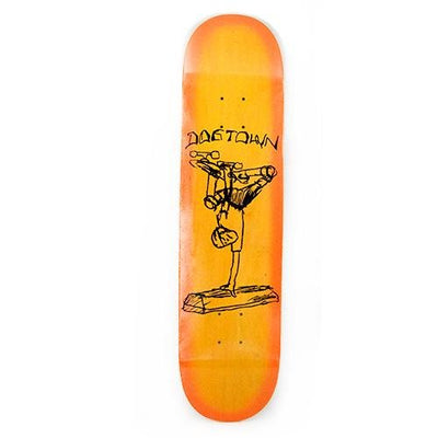 Dogtown Curb Plant Street Deck - 8.0″ Assorted Stain/Orange Fade - X747X