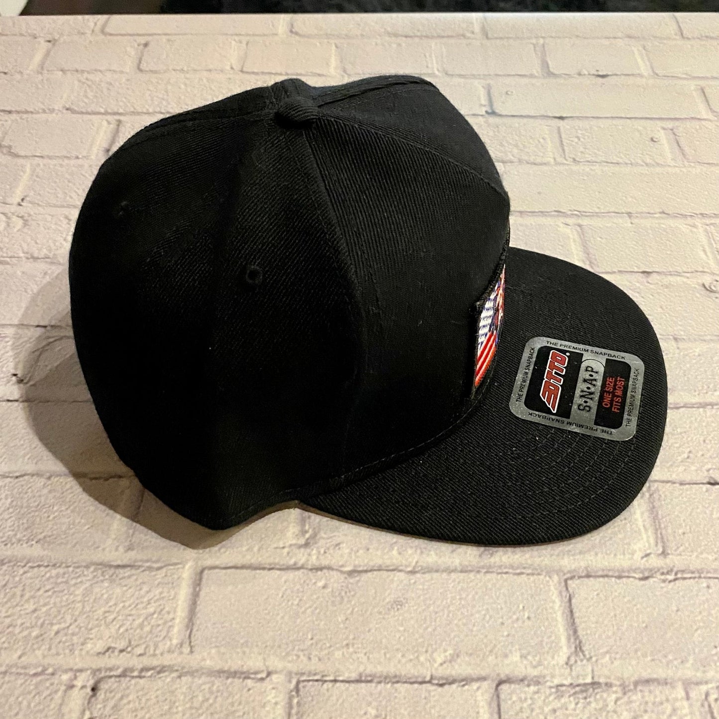 Dogtown Flag Hat (Black) - X747X